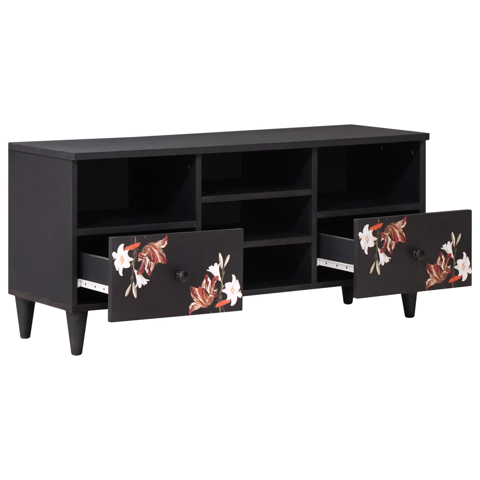 Storage Cabinets With Drawer Multicolour 100 X 33.5 X 46 Cm