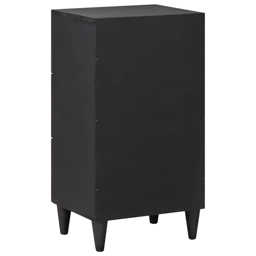 Storage Cabinets Multicolour 40 X 33.5 X 75 Cm Solid Mango Wood