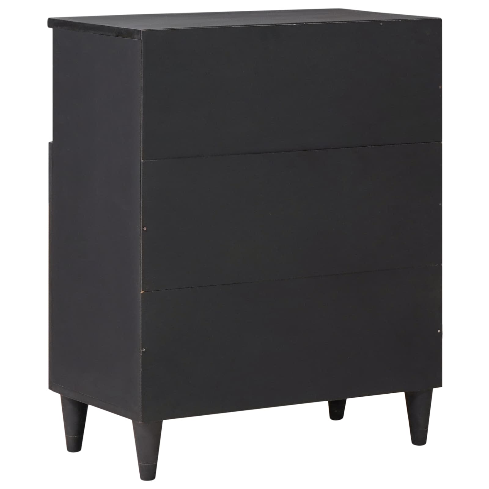 Storage Cabinets Multicolour 60 X 33.5 X 75 Cm Solid Mango Wood