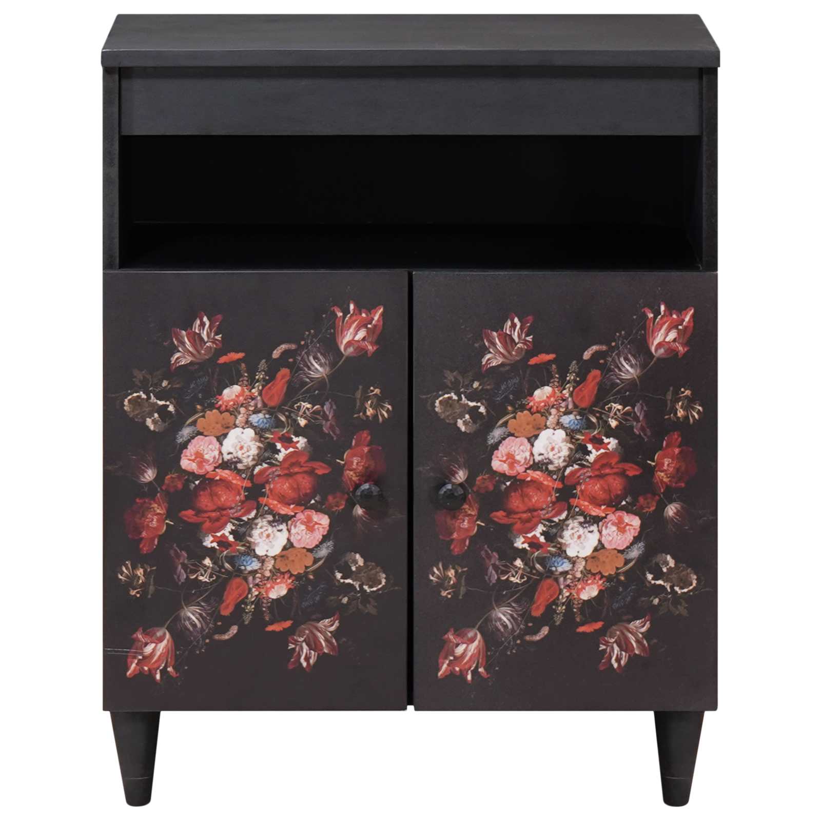 Storage Cabinets Multicolour 60 X 33.5 X 75 Cm Solid Mango Wood