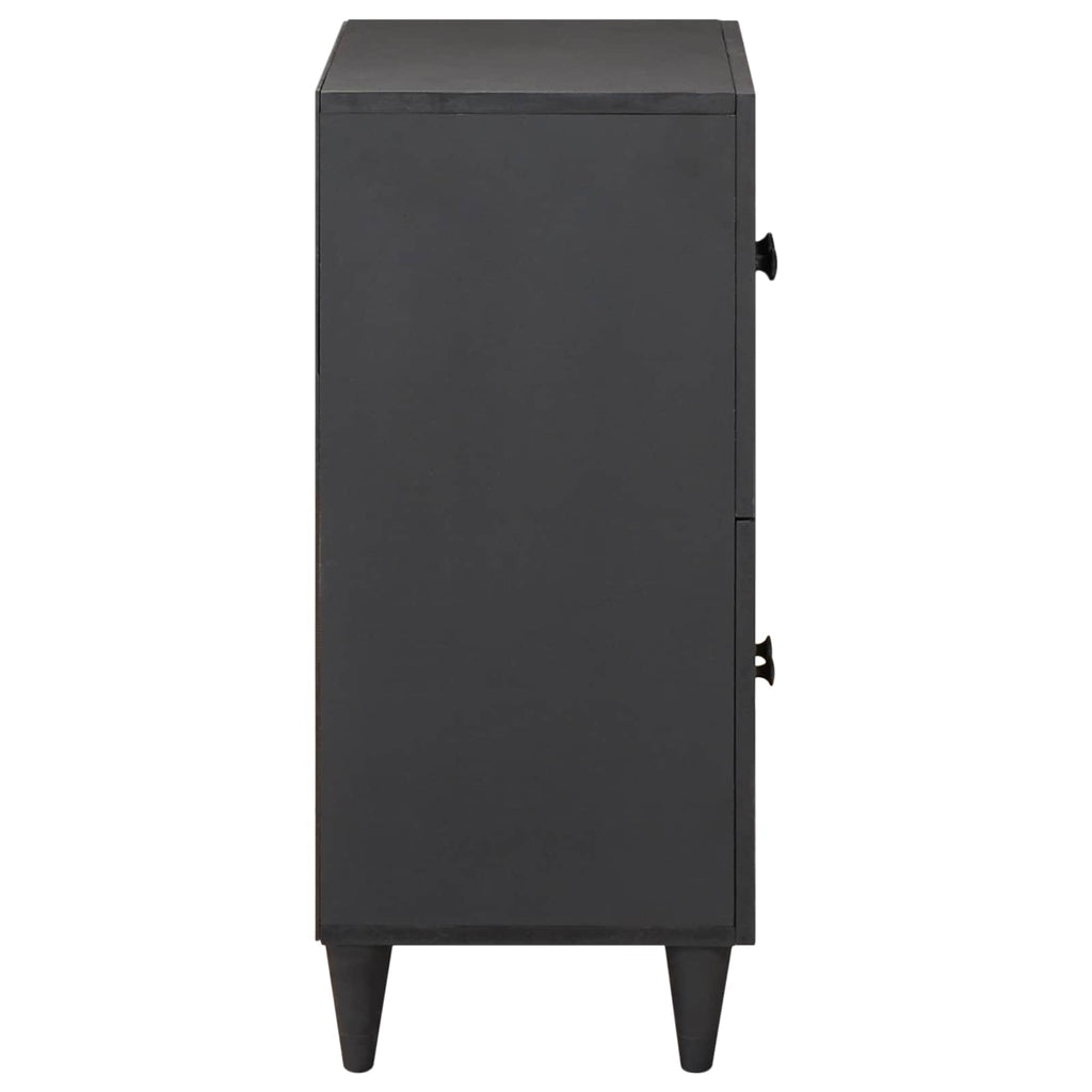 Storage Cabinets Multicolour 60 X 33.5 X 75 Cm Solid Mango Wood