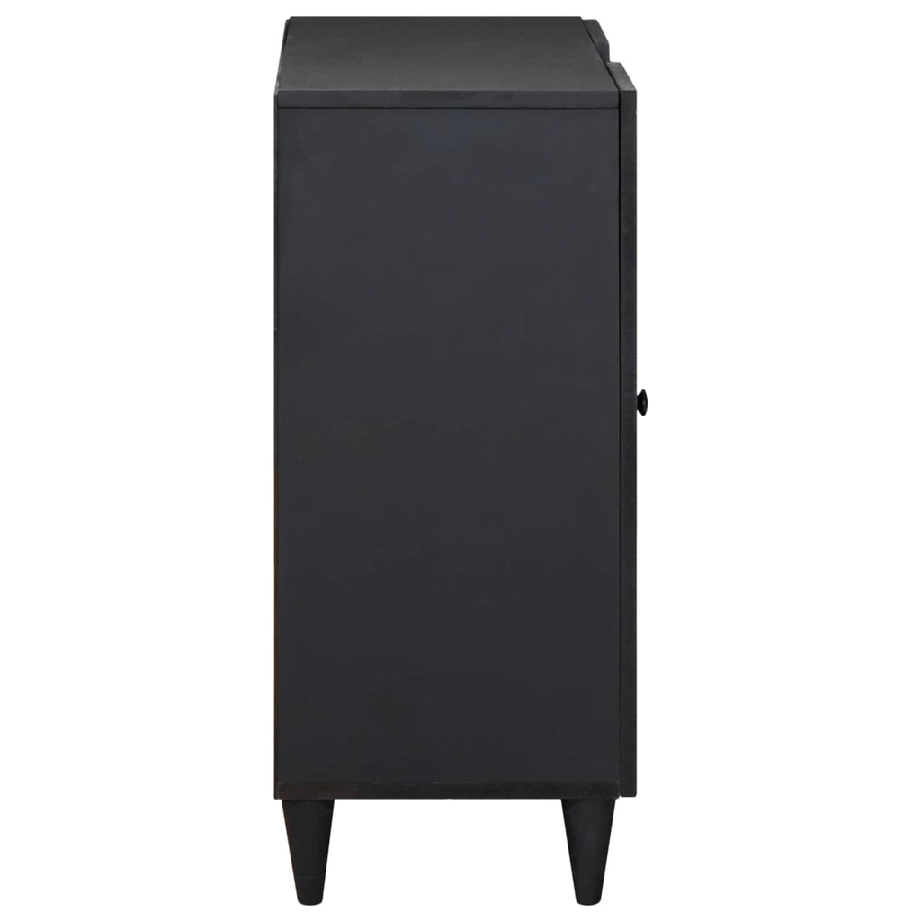 Storage Cabinets Multicolour 90 X 33.5 X 75 Cm Solid Mango Wood