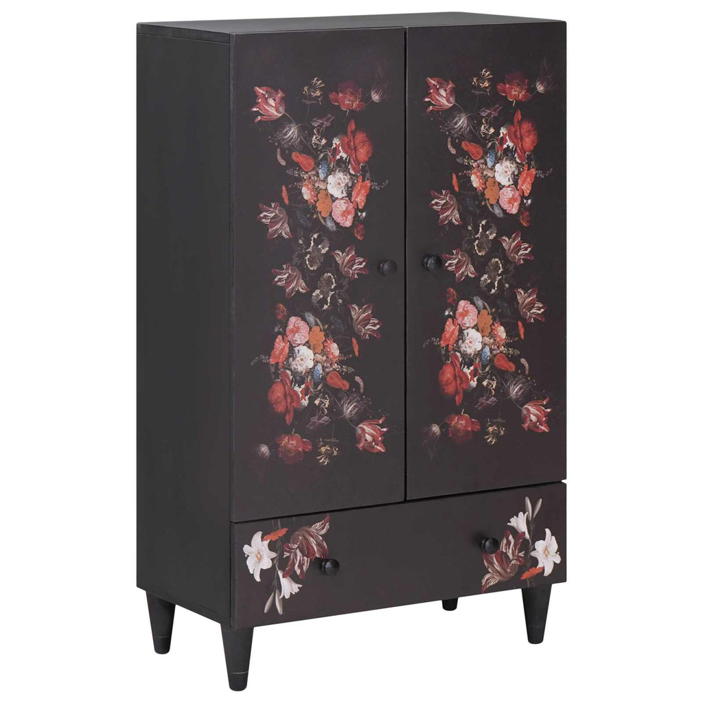 Storage Cabinets With Drawer Multicolour 60 X 33.5 X 100 Cm