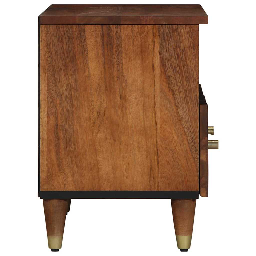 Tv Cabinet 70 X 33 X 46 Cm Solid Mango Wood