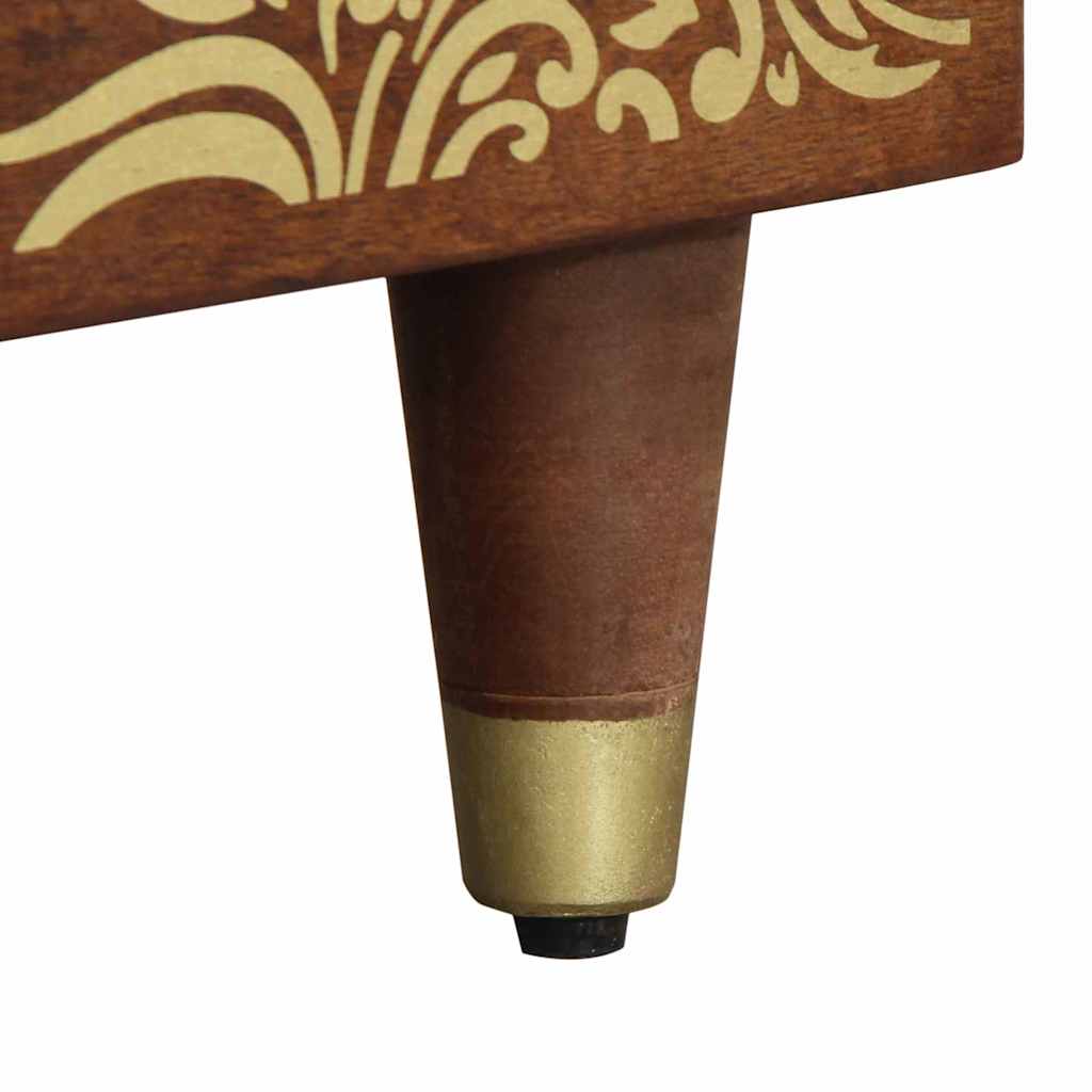 Coffee Table 80 X 50 X 40 Cm Solid Mango Wood