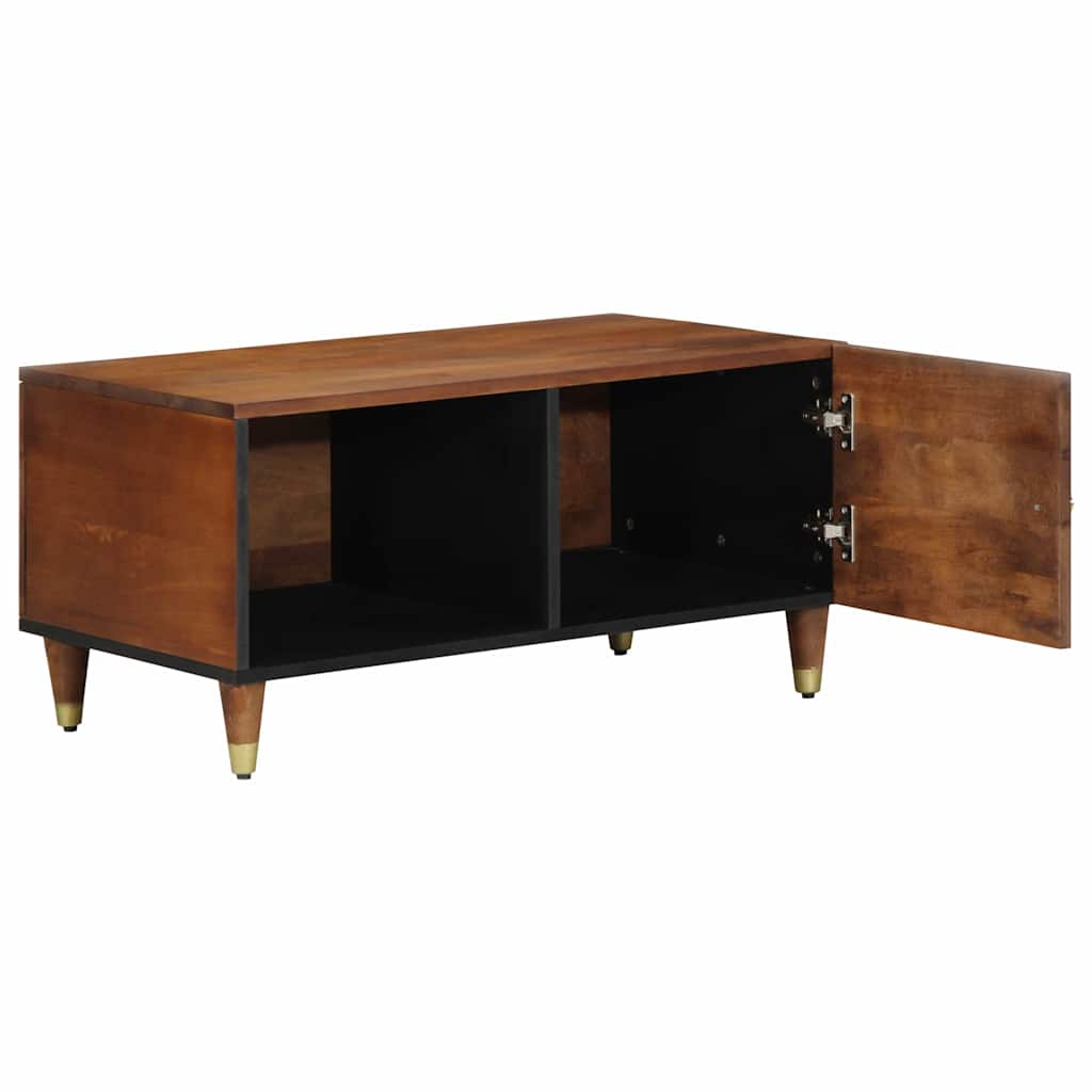 Coffee Table 80 X 50 X 40 Cm Solid Mango Wood