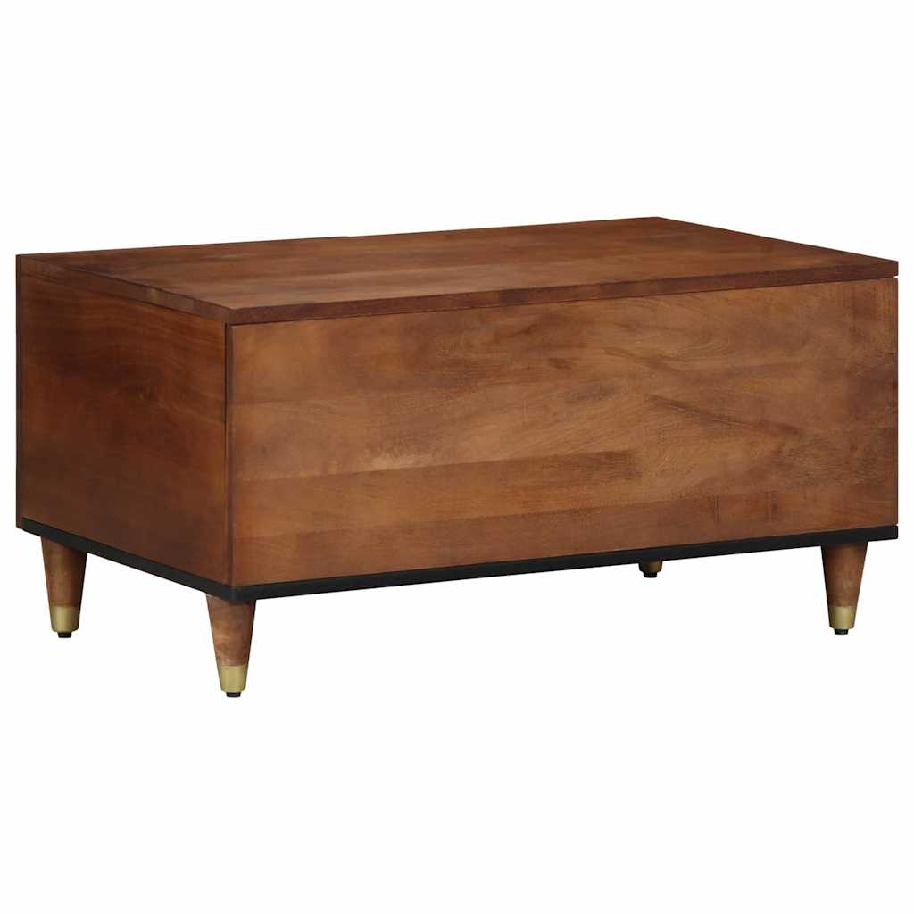 Coffee Table 80 X 50 X 40 Cm Solid Mango Wood