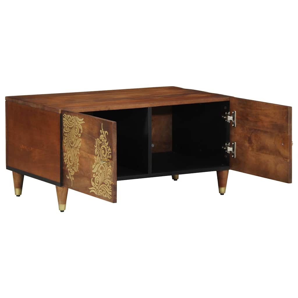 Coffee Table 80 X 50 X 40 Cm Solid Mango Wood