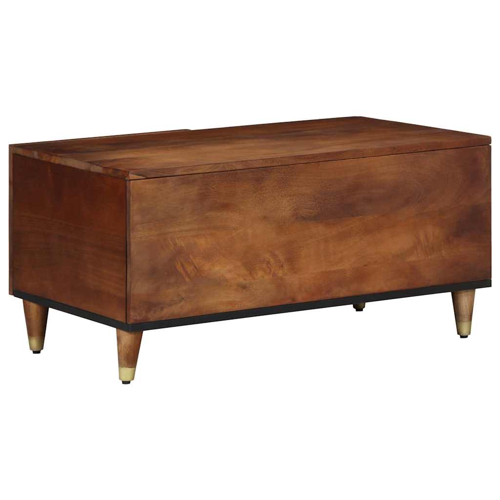 Coffee Table 80 X 50 X 40 Cm Solid Mango Wood