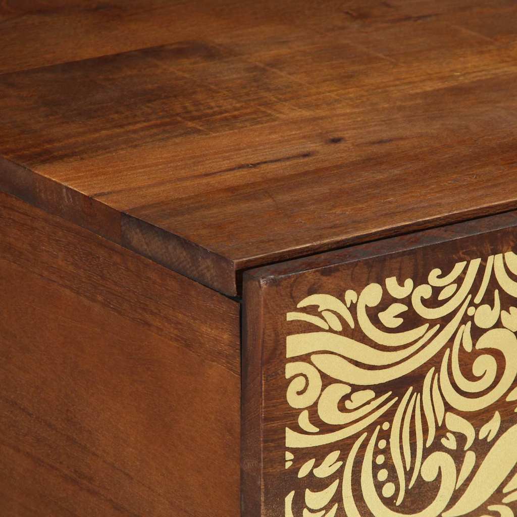 Coffee Table 100 X 54 X 40 Cm Solid Mango Wood