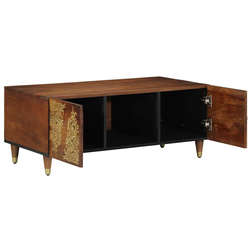 Coffee Table 100 X 54 X 40 Cm Solid Mango Wood