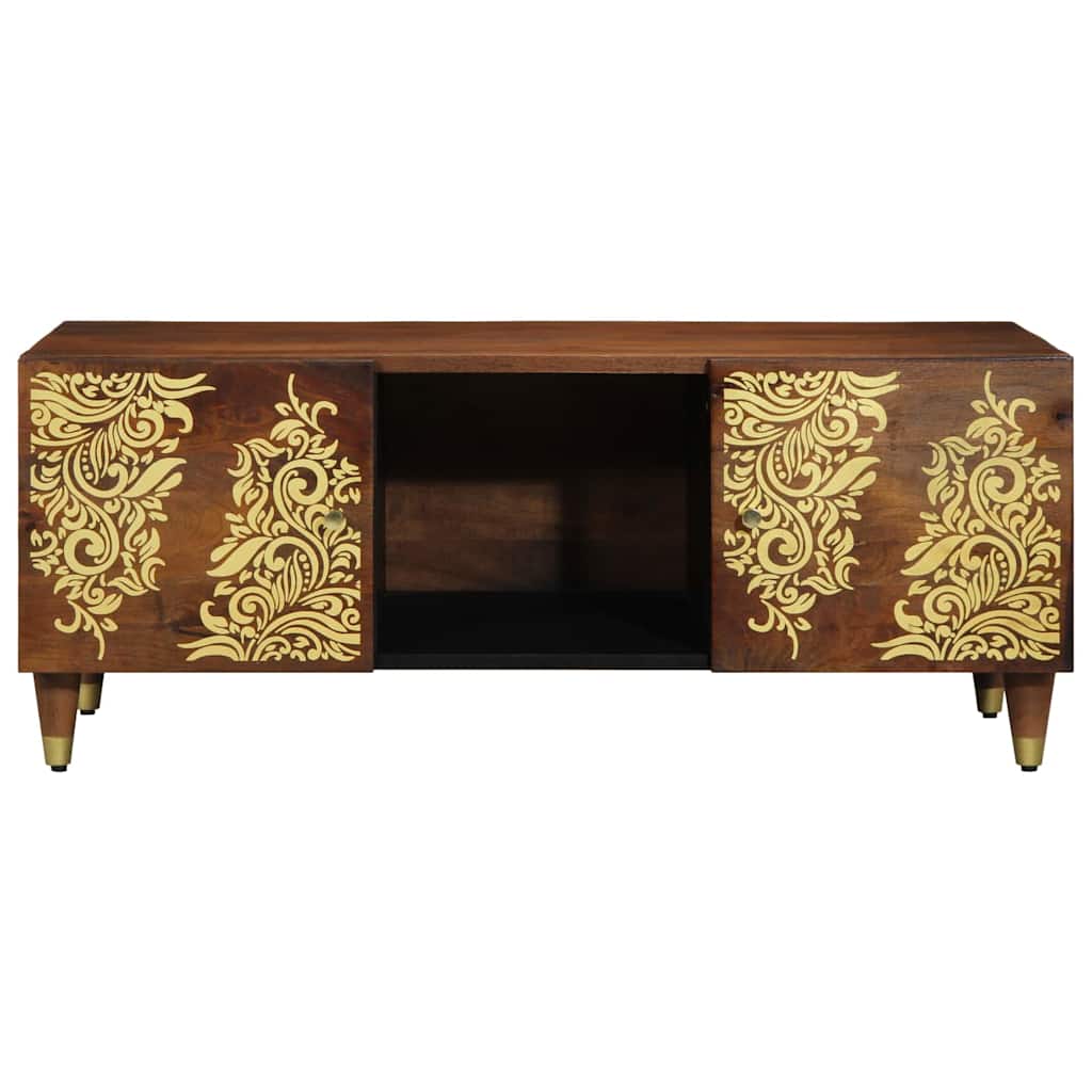 Coffee Table 100 X 54 X 40 Cm Solid Mango Wood