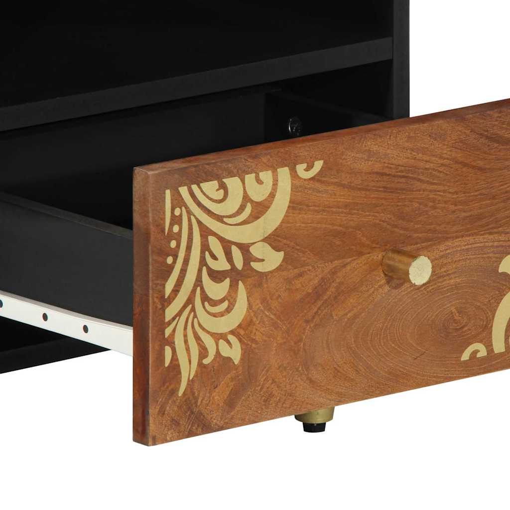 Coffee Table 80 X 54 X 40 Cm Solid Mango Wood