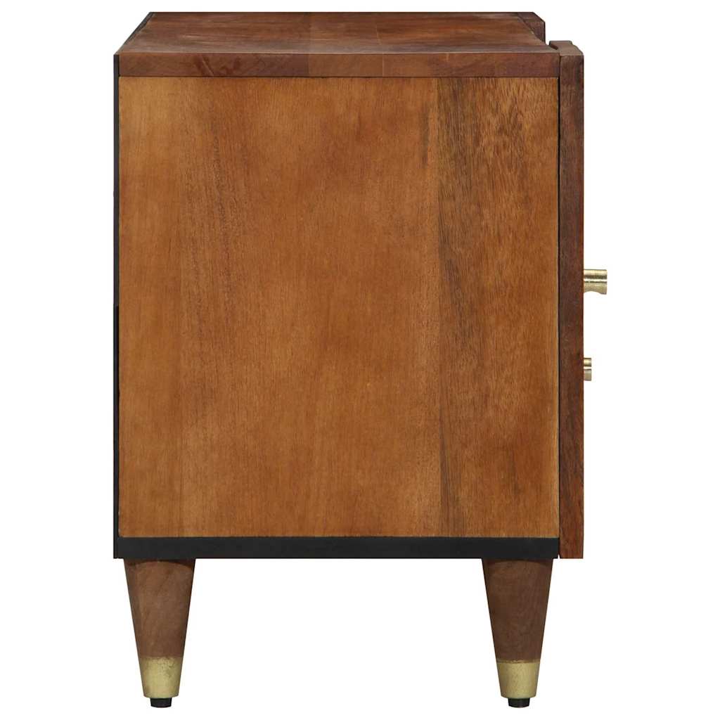 Tv Cabinet 105 X 33 X 46 Cm Solid Mango Wood