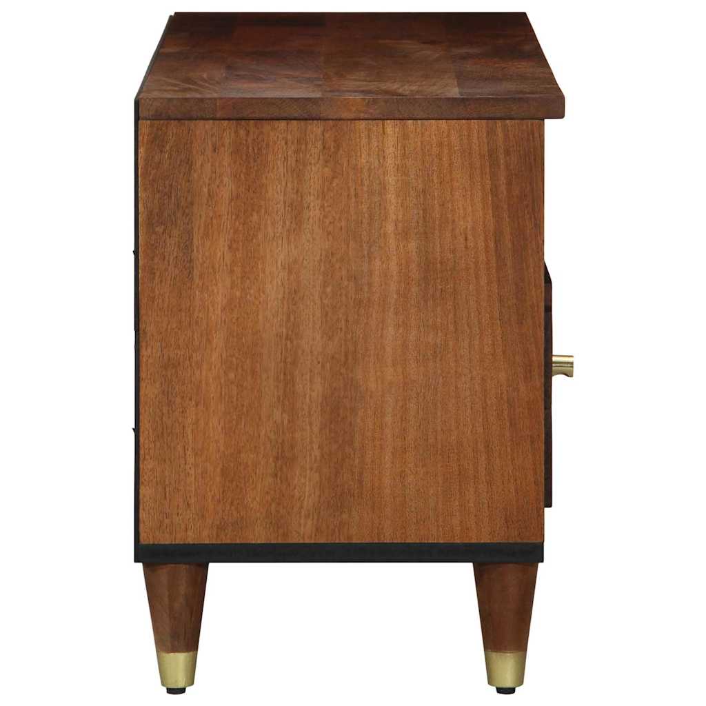 Tv Cabinet 100 X 33 X 46 Cm Solid Mango Wood
