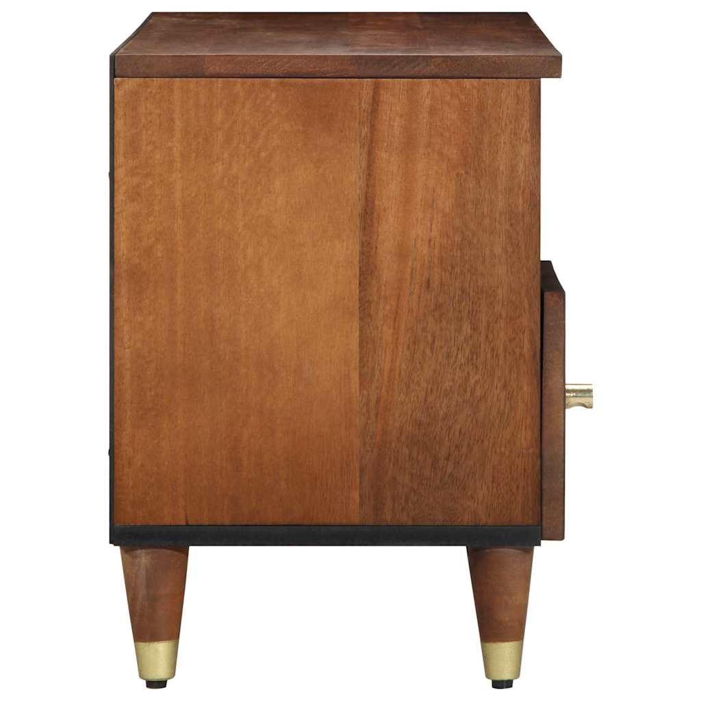 Tv Cabinet 100 X 33 X 46 Cm Solid Mango Wood