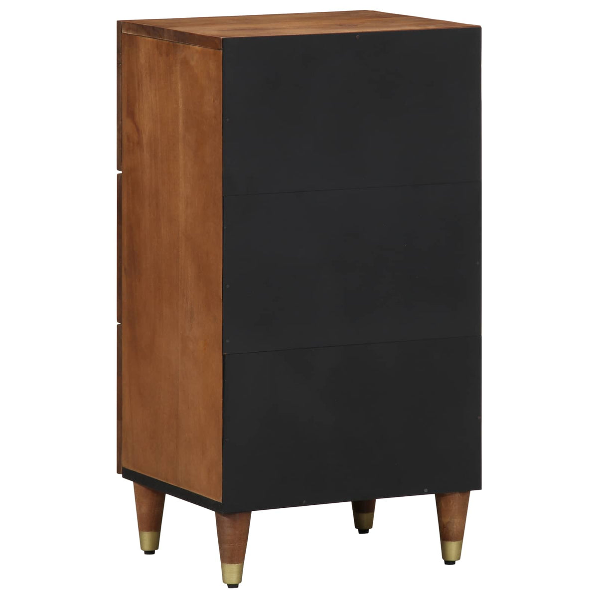 Sideboard With Drawer 40 X 33 X 75 Cm Solid Mango Wood 1