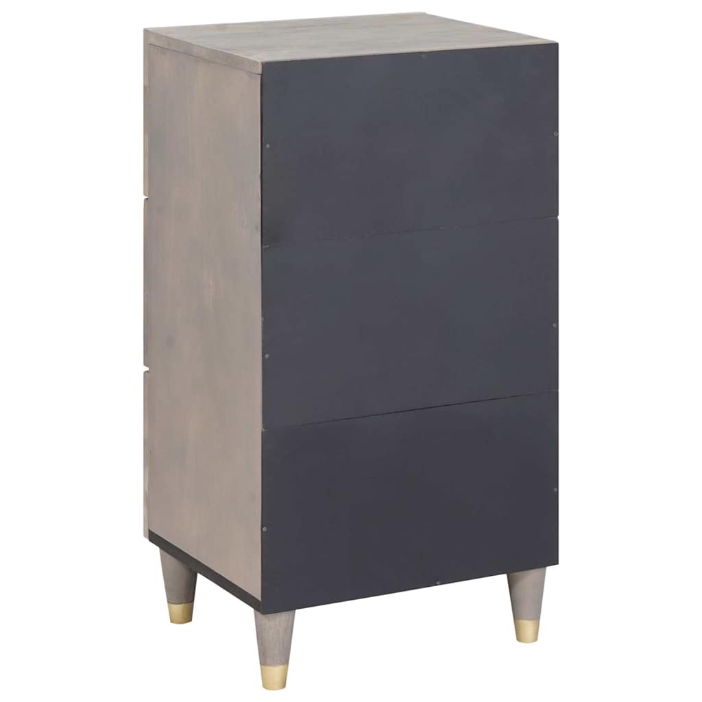 Sideboard With Drawer 40 X 33 X 75 Cm Solid Mango Wood 1