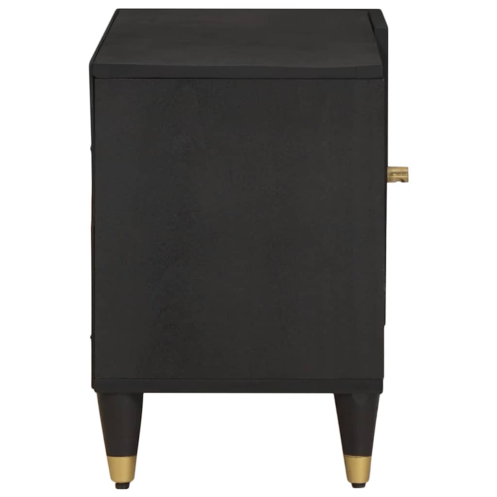 Tv Cabinet With Shelf 80 X 33 X 46 Cm Solid Mango Wood