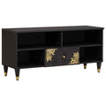 Tv Cabinet 100 X 33 X 46 Cm Solid Mango Wood