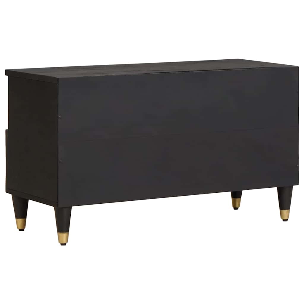 Tv Cabinet With Drawer 80 X 33 X 46 Cm Solid Mango Wood