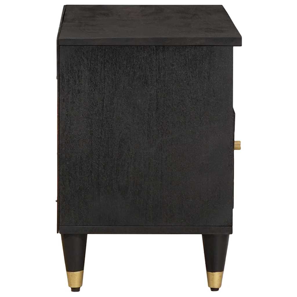 Tv Cabinet With Drawer 80 X 33 X 46 Cm Solid Mango Wood