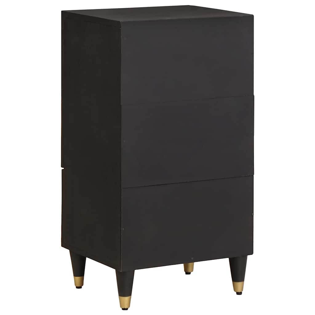 Sideboard With Drawer 40 X 33 X 75 Cm Solid Mango Wood