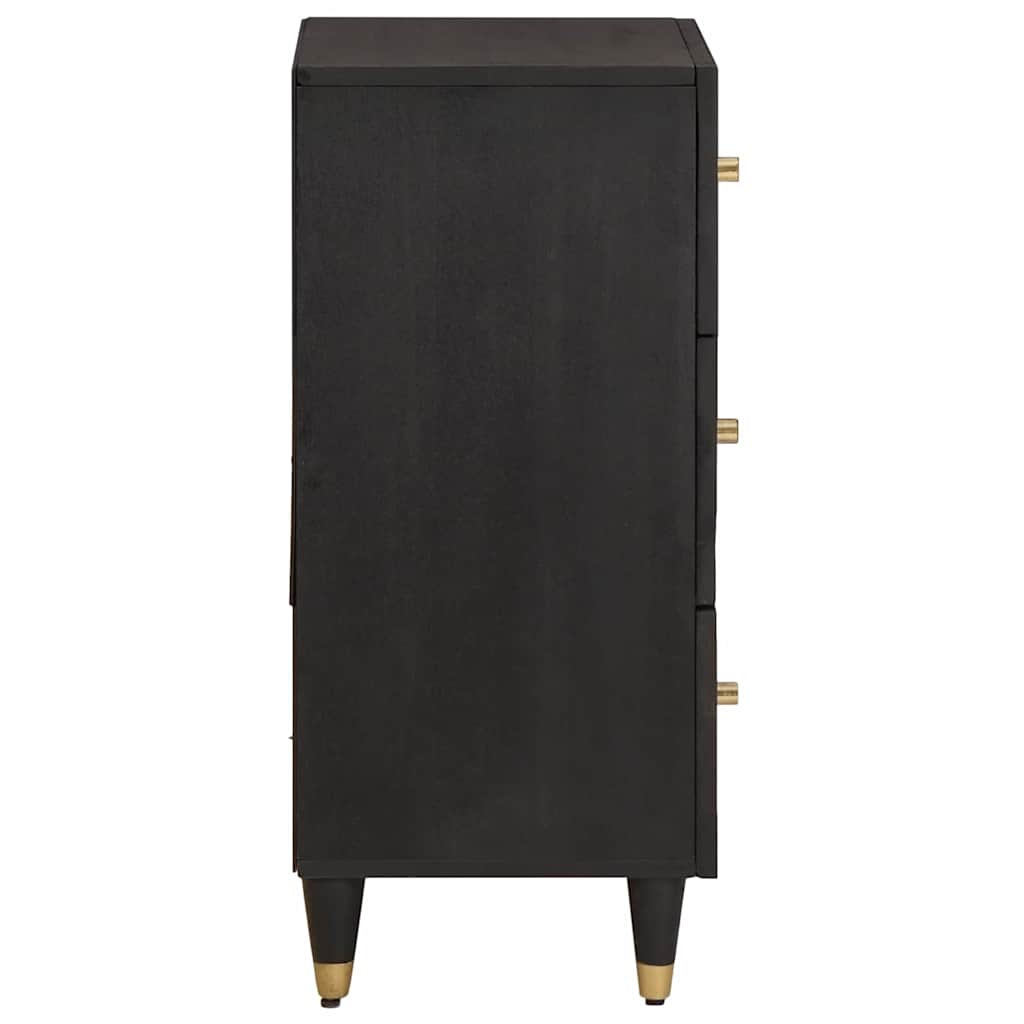 Sideboard With Drawer 40 X 33 X 75 Cm Solid Mango Wood