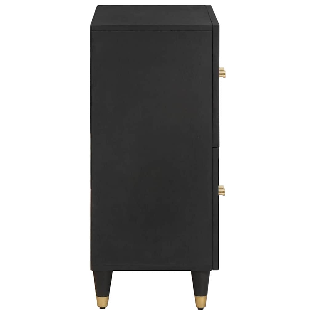 Sideboard With Shelf 60 X 33 X 75 Cm Solid Mango Wood