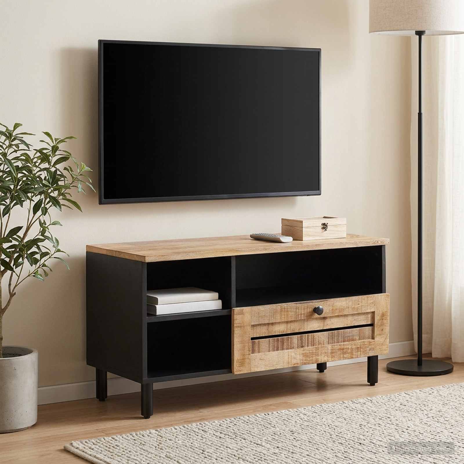Storage Cabinets Brown 80 X 33.5 X 46 Cm Solid Mango Wood