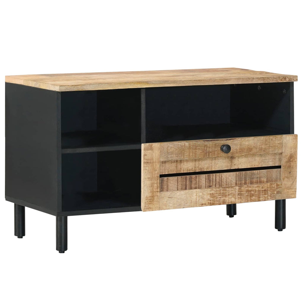 Storage Cabinets Brown 80 X 33.5 X 46 Cm Solid Mango Wood