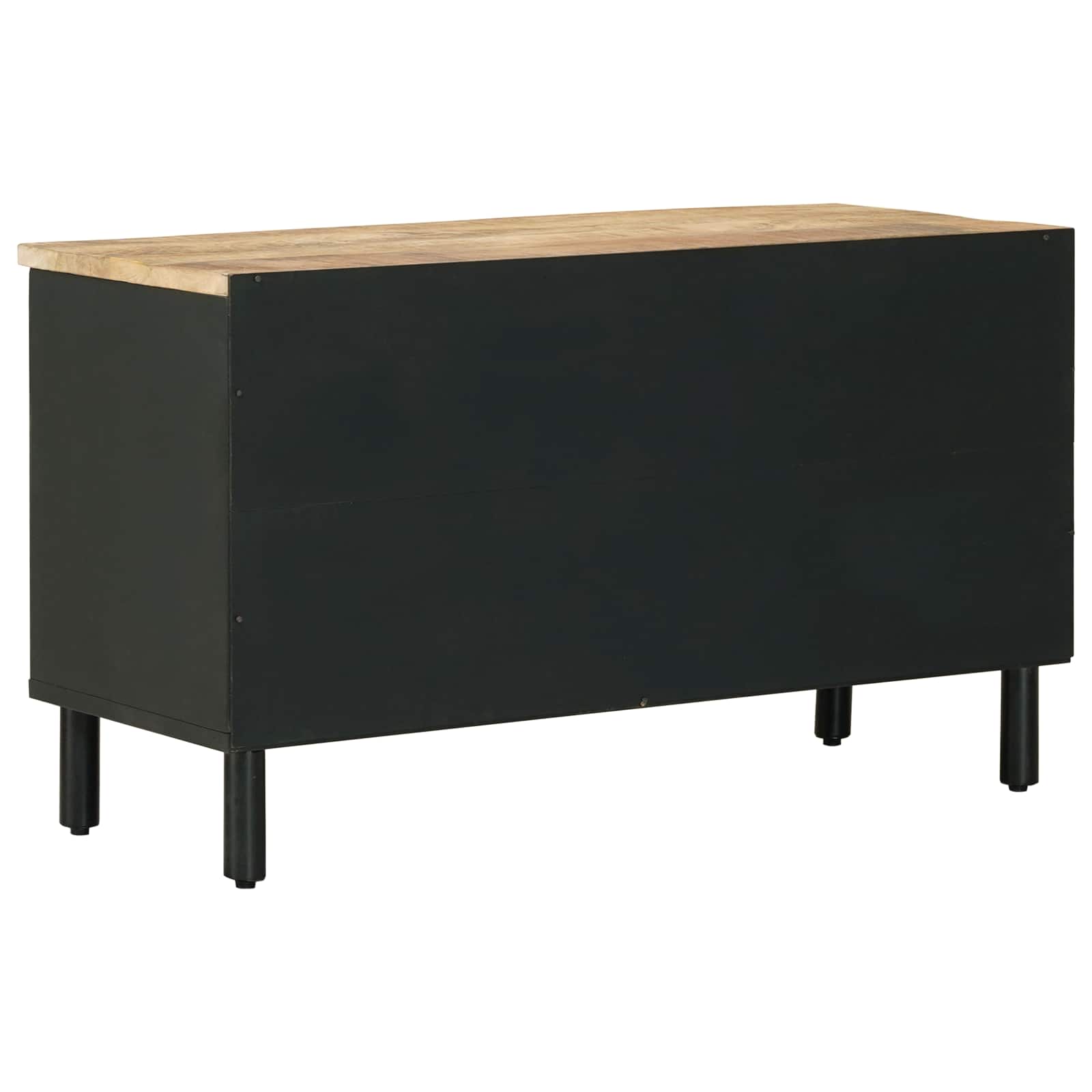 Storage Cabinets Brown 80 X 33.5 X 46 Cm Solid Mango Wood