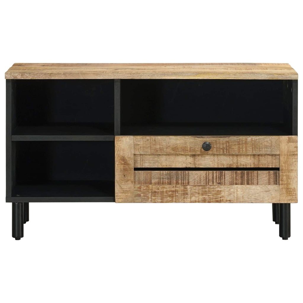 Storage Cabinets Brown 80 X 33.5 X 46 Cm Solid Mango Wood