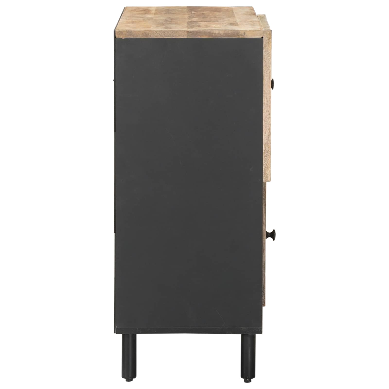 Storage Cabinets Brown 80 X 33.5 X 75 Cm Solid Mango Wood