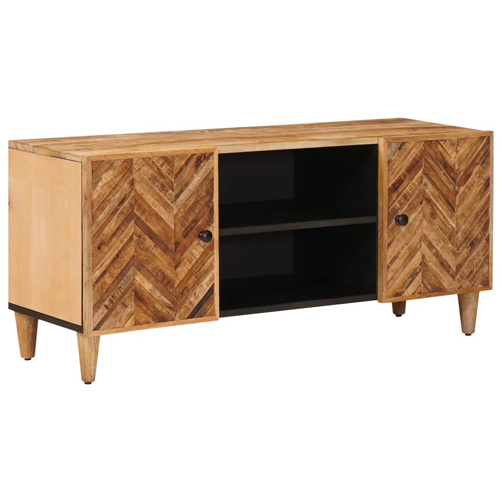 Storage Cabinets Brown 105 X 33.5 X 46 Cm Solid Mango Wood