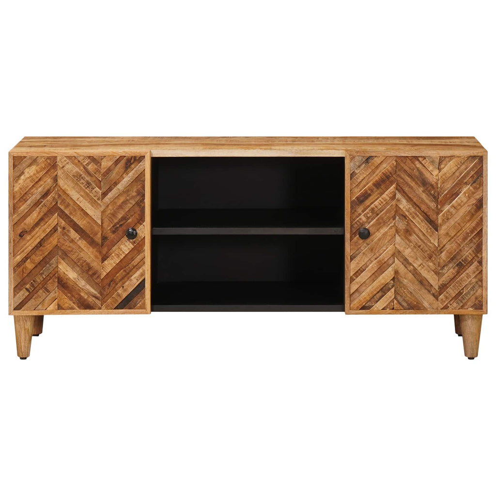 Storage Cabinets Brown 105 X 33.5 X 46 Cm Solid Mango Wood