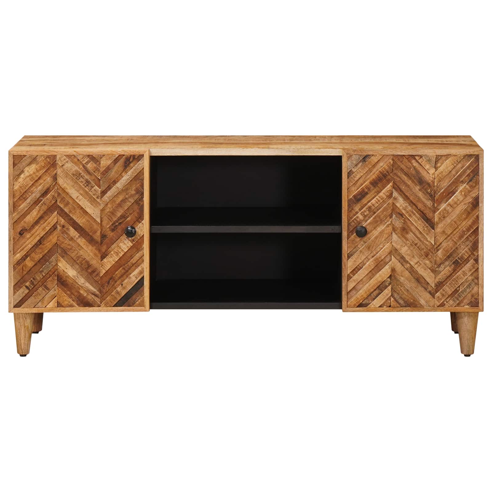 Storage Cabinets Brown 105 X 33.5 X 46 Cm Solid Mango Wood