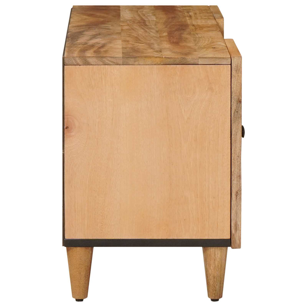 Storage Cabinets Brown 105 X 33.5 X 46 Cm Solid Mango Wood