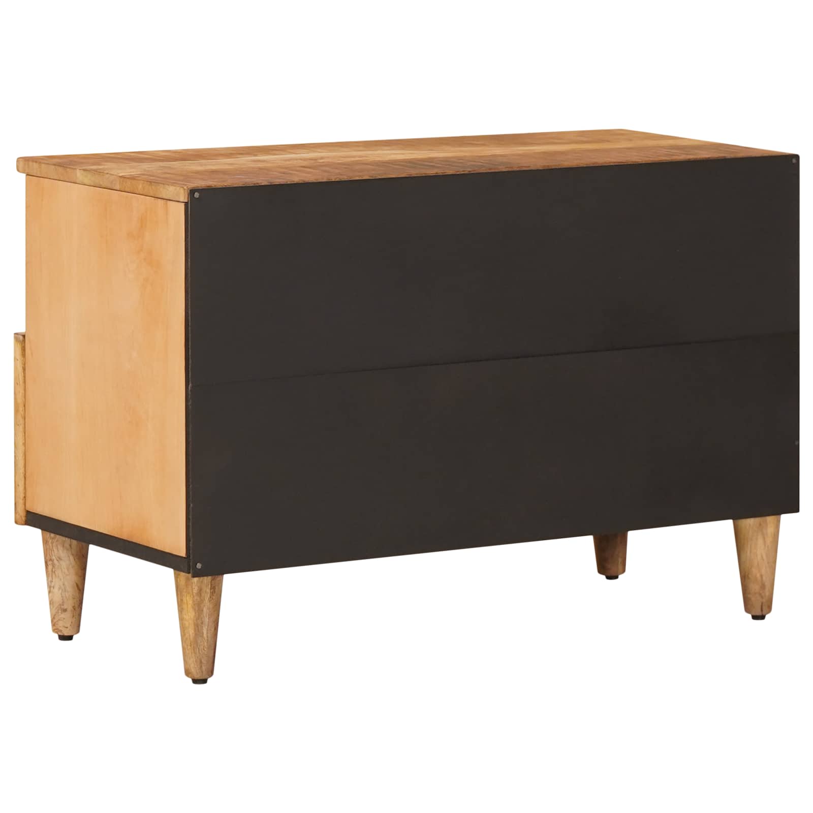 Storage Cabinets Brown 70 X 33.5 X 46 Cm Solid Mango Wood