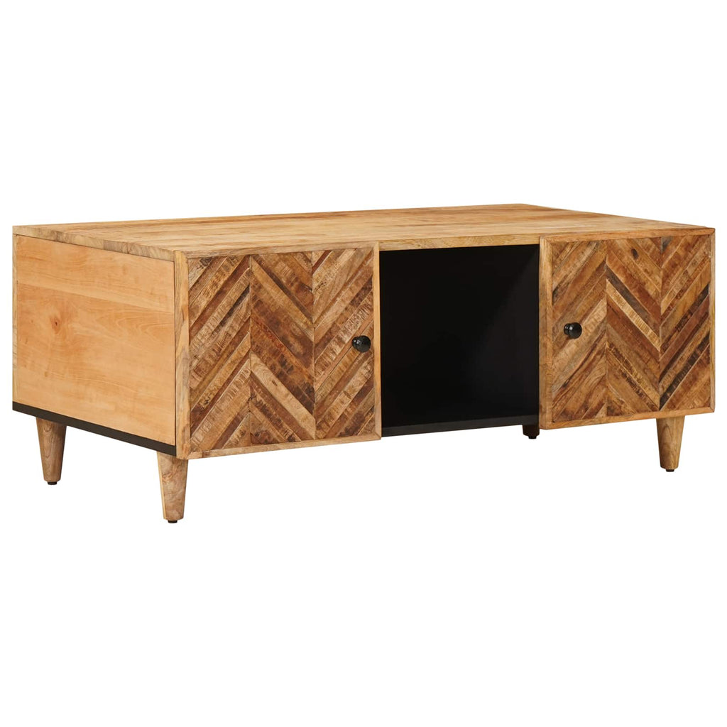 Coffee Table Brown 100 X 54 40 Cm Solid Mango Wood 100 X 54 X 40 Cm 100 cm
