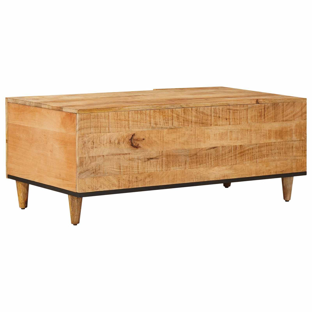 Coffee Table Brown 100 X 54 40 Cm Solid Mango Wood 100 X 54 X 40 Cm 100 cm