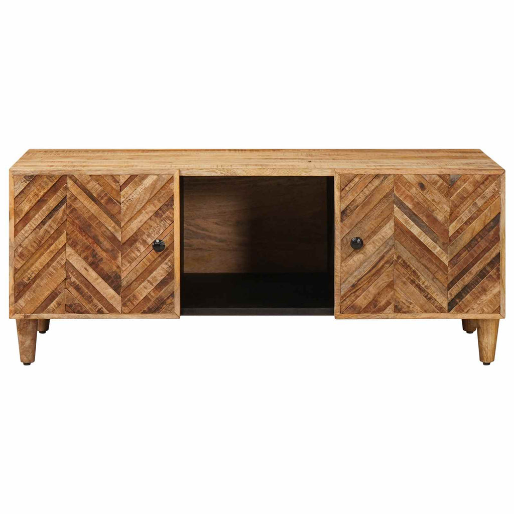 Coffee Table Brown 100 X 54 40 Cm Solid Mango Wood 100 X 54 X 40 Cm 100 cm