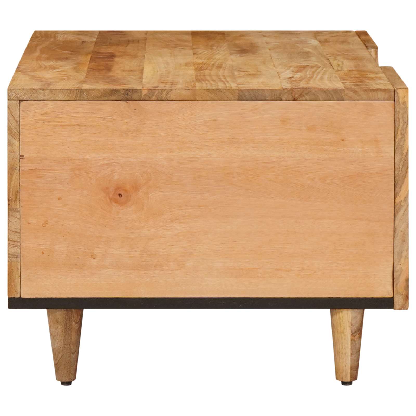 Coffee Table Brown 100 X 54 X 40 Cm Solid Mango Wood