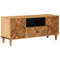 Storage Cabinets Brown 105 X 33.5 X 46 Cm Solid Mango Wood
