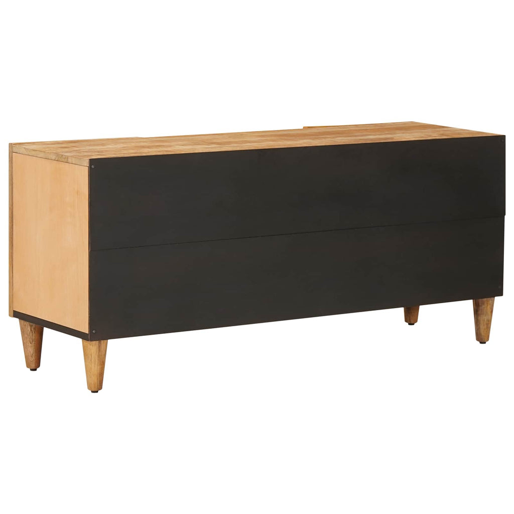 Storage Cabinets Brown 105 X 33.5 X 46 Cm Solid Mango Wood