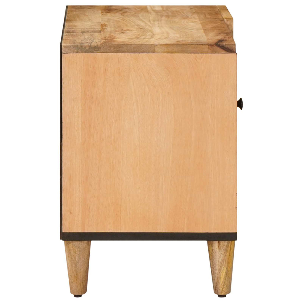 Storage Cabinets Brown 80 X 31.5 X 46 Cm Solid Mango Wood