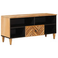 Storage Cabinets Brown 100 X 33.5 X 46 Cm Solid Mango Wood