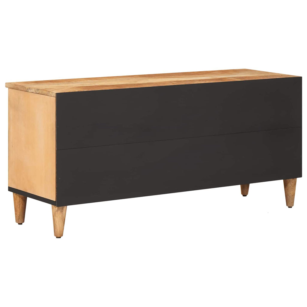 Storage Cabinets Brown 100 X 33.5 X 46 Cm Solid Mango Wood