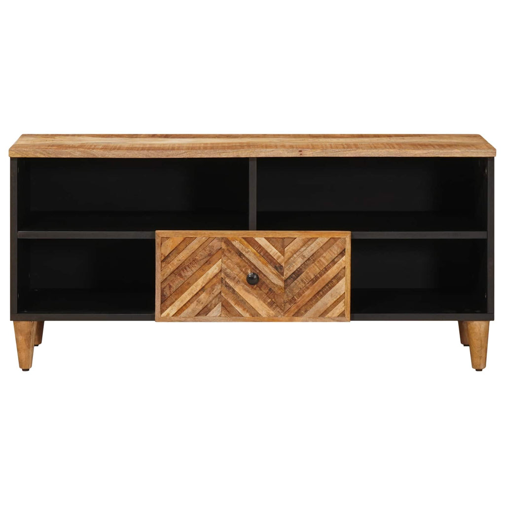Storage Cabinets Brown 100 X 33.5 X 46 Cm Solid Mango Wood