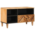 Storage Cabinets Brown 80 X 33.5 X 46 Cm Solid Mango Wood